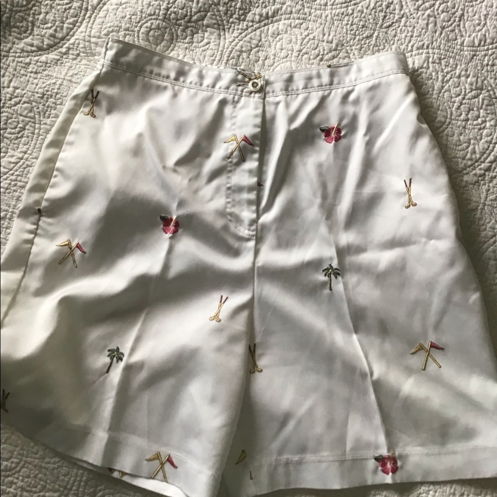 Ladies golf shorts